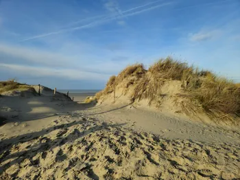 Oostnieuwkerke duinen wandeling in de koude (België)